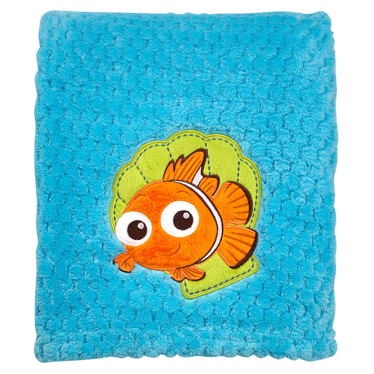 Disney Finding Nemo Popcorn Coral Fleece Blanket & Reviews Wayfair